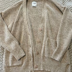 Abercrombie Chenille Boyfriend Cardigan